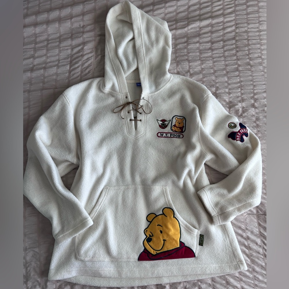 Disney Winnie the Pooh W.T Pooh Fleece Hoodie (M)